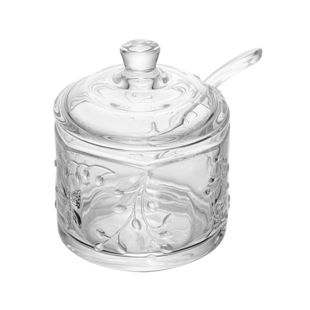 ACUCAREIRO PETIT COM COLHER - CRISTAL