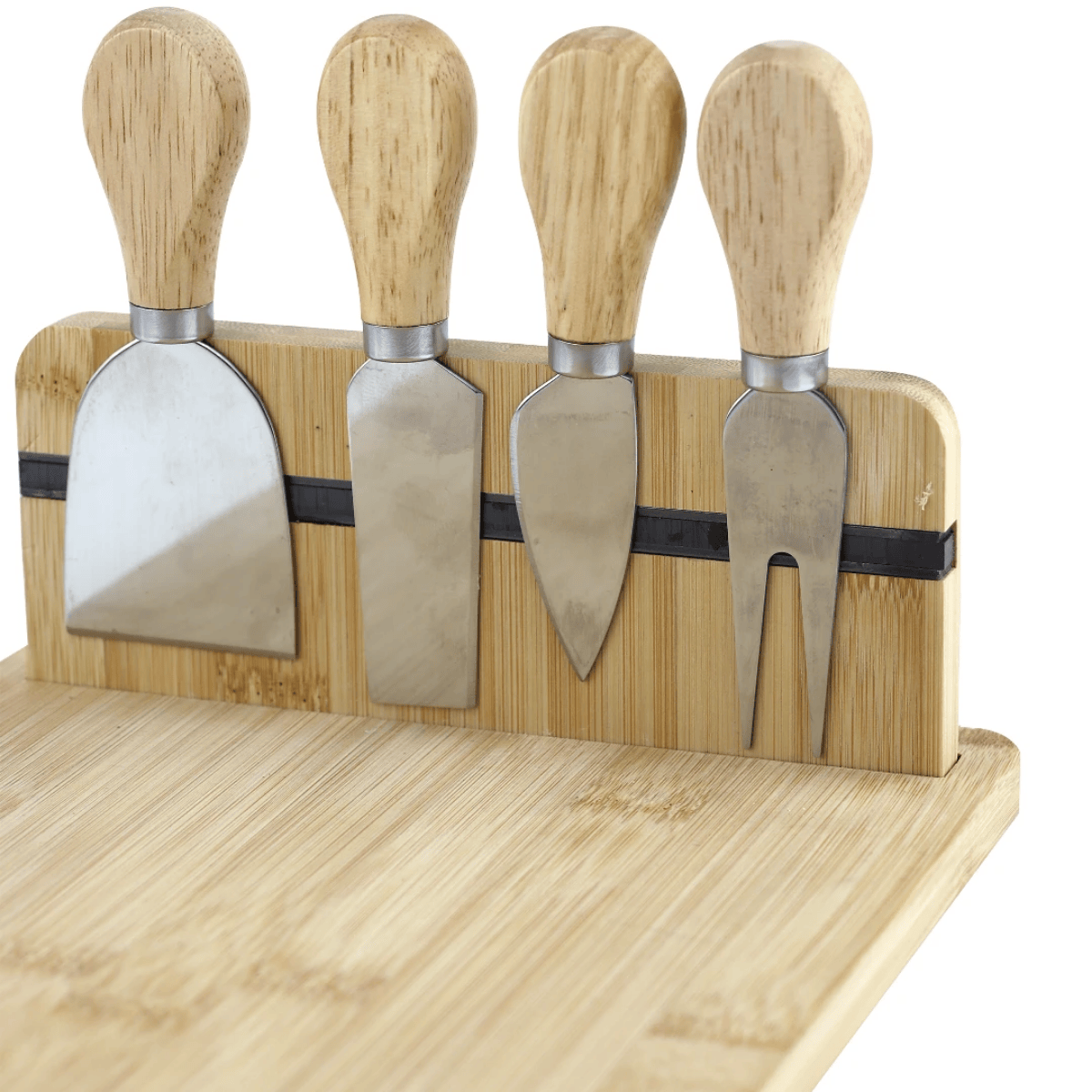 JOGO PARA QUEIJO 5 PECAS BAMBU - 30CM