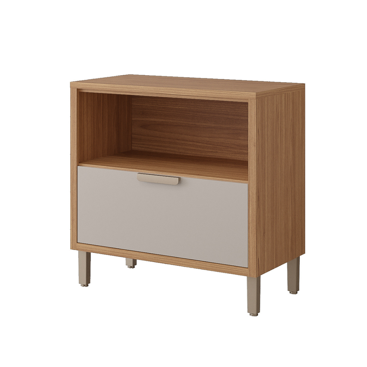 AEREO ELOISE 80CM 2PT BASCULANTE - CINAMOMO/OFF WHITE