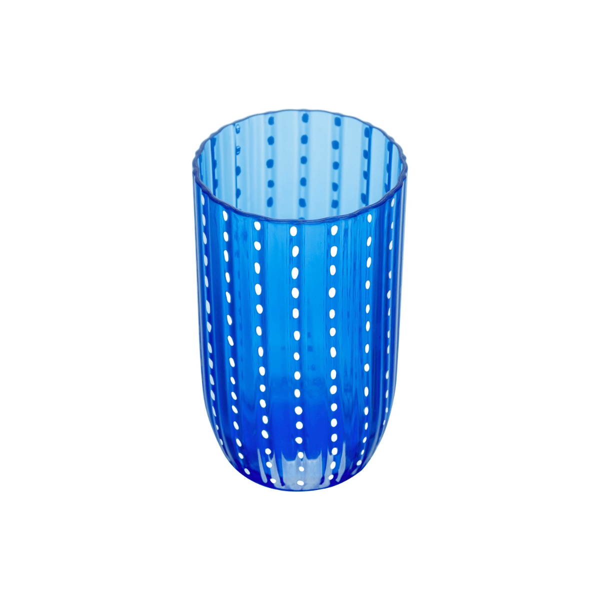 COPO ALTO DE ACRILICO ORQUIDEA AZUL 450ML