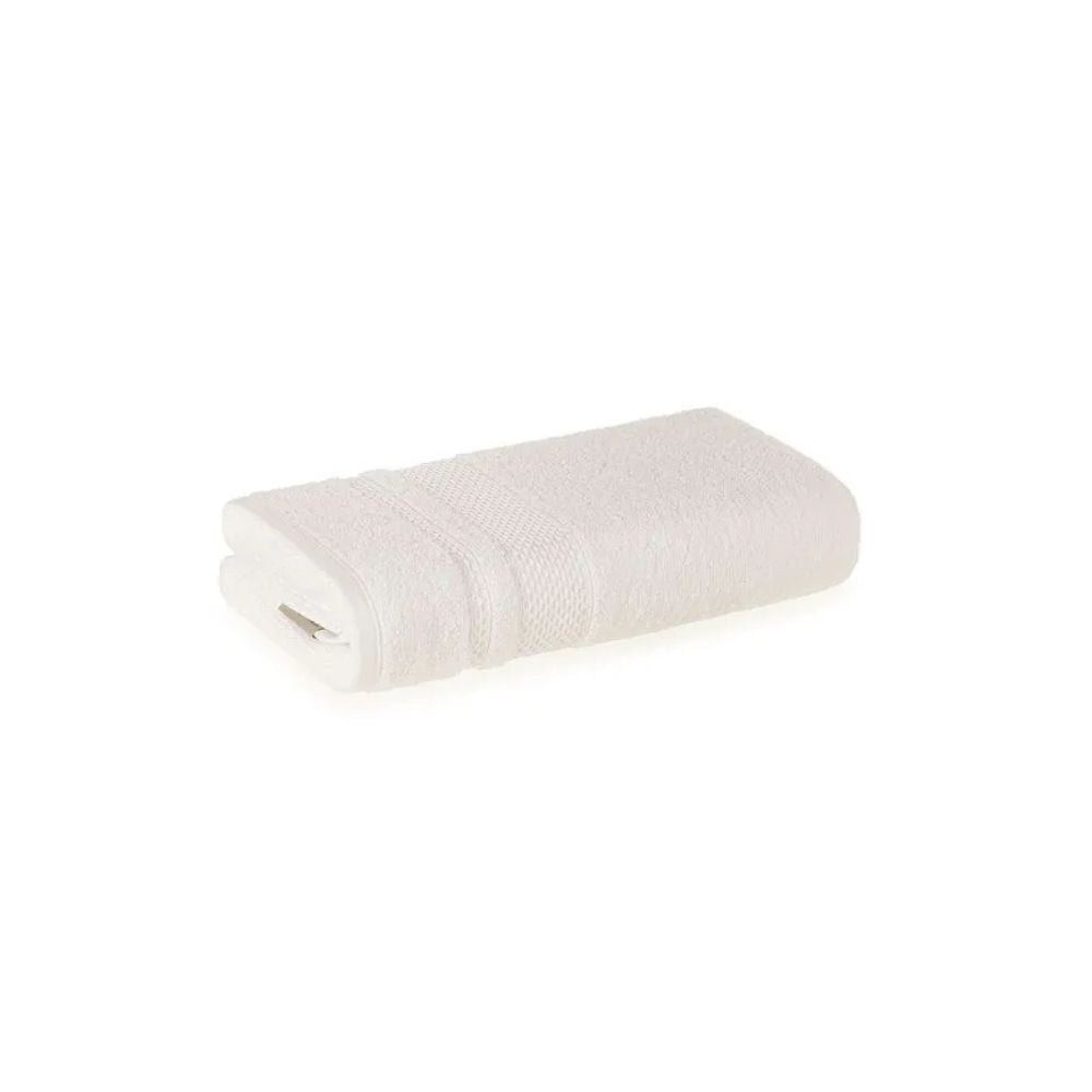 TOALHA BANHO FELPUDO YVES  BRANCO TAMANHO 70X140 RETANGULAR