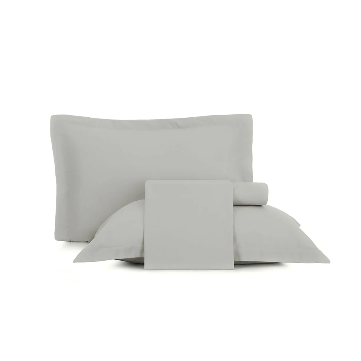 JOGO CAMA 4 PEÇAS TOQUE ACETINADO – CIMENTO QUEIMADO –  2,50M X 2,40M