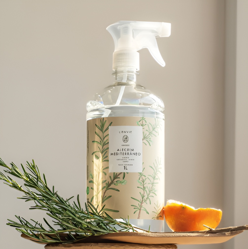 ÁGUA PERFUMADA ALECRIM MEDITERRANEO ARABESC - 1L
