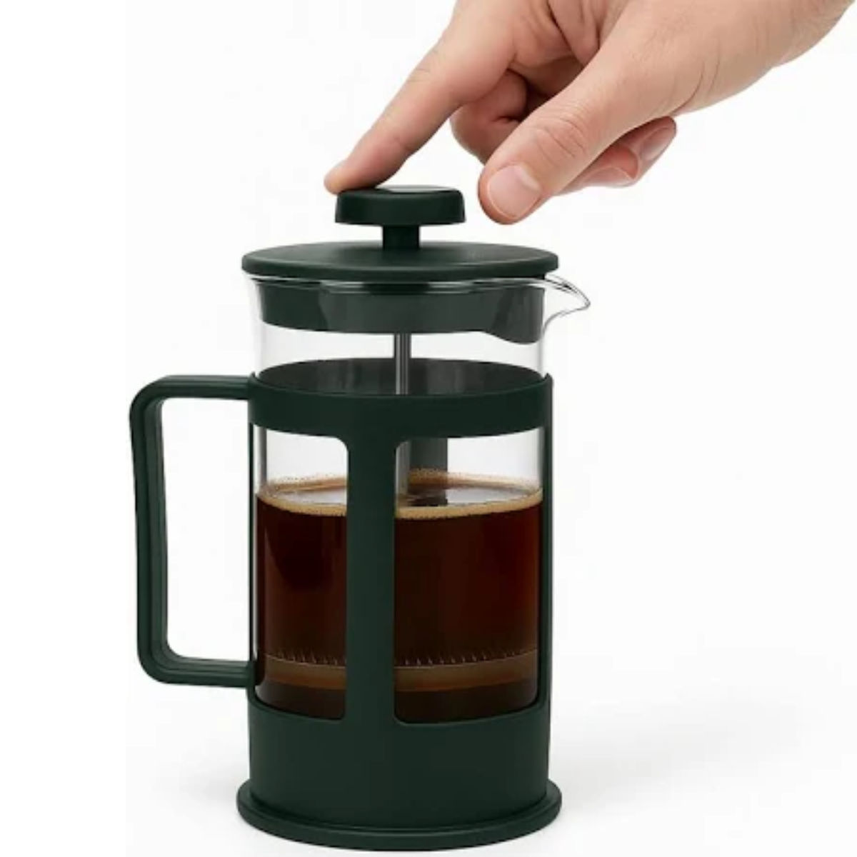 CAFETEIRA FRANCESA 350ML VIDRO E PLASTICO