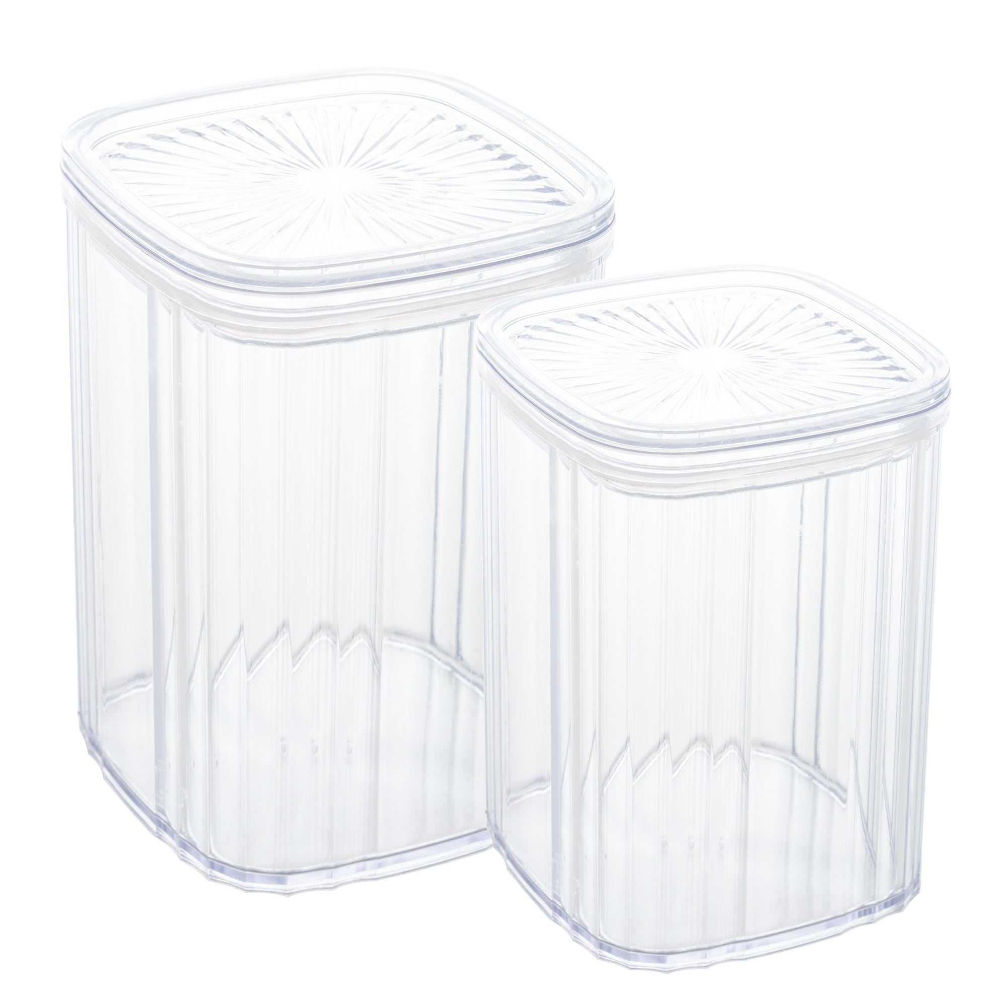 JOGO 2 POTES DE POLIESTIRENO 840ML E 500ML VEDAÇÃO HERMETICA
