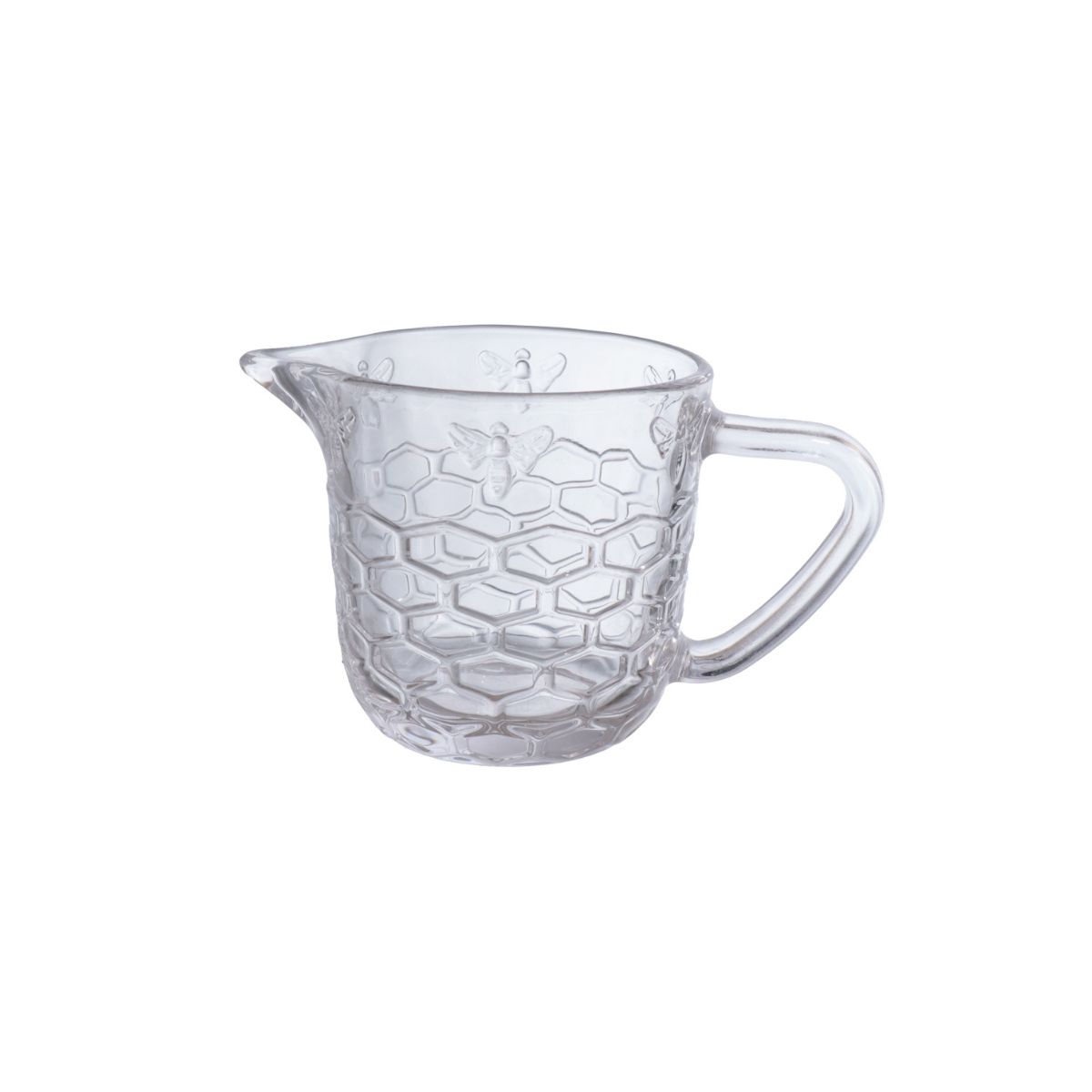 CREMEIRA DE VIDRO BEE TRANSPARENTE 230ML