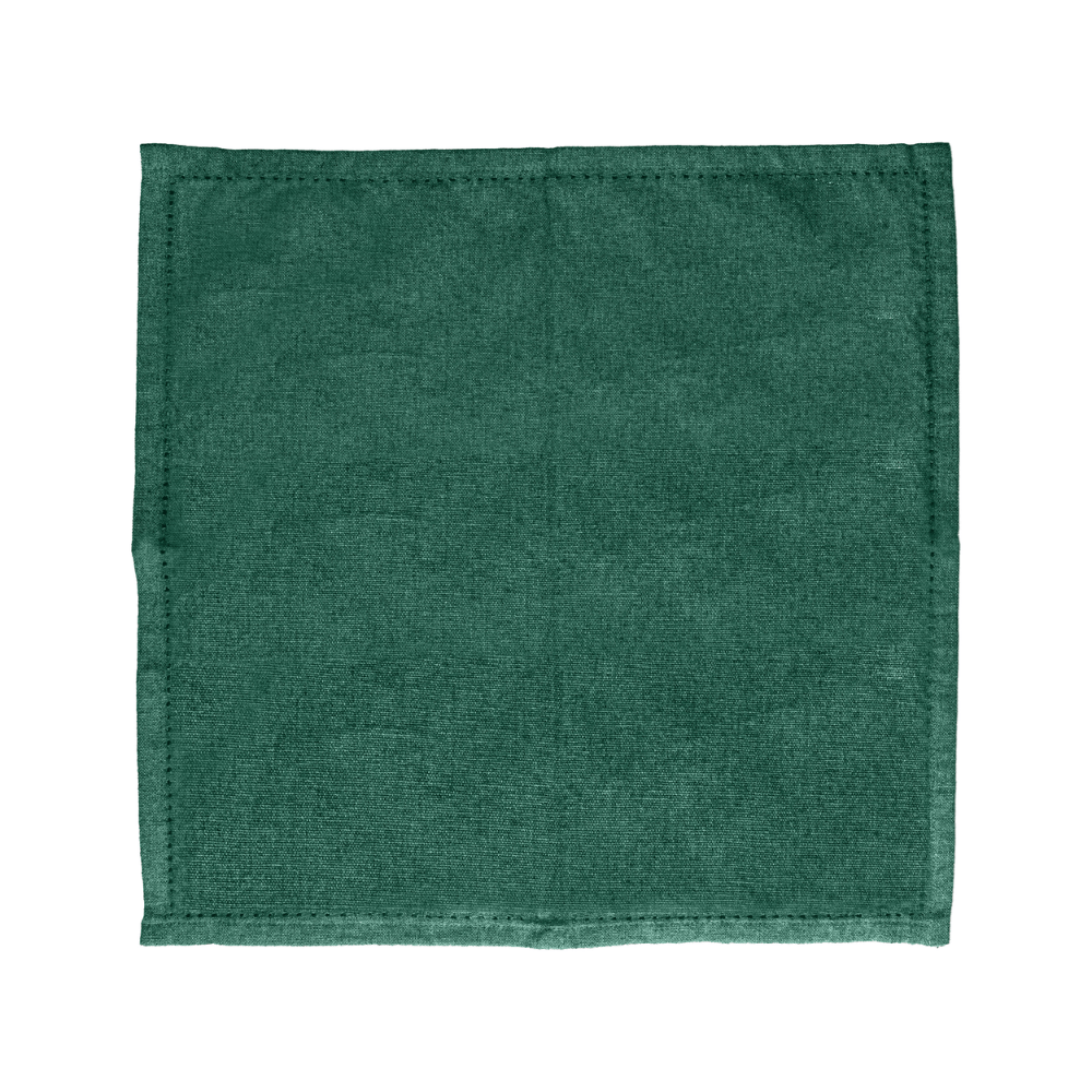 CONJUNTO DE 4 GUARDANAPOS MOMENTOS VERDE – 40CM X 40CM