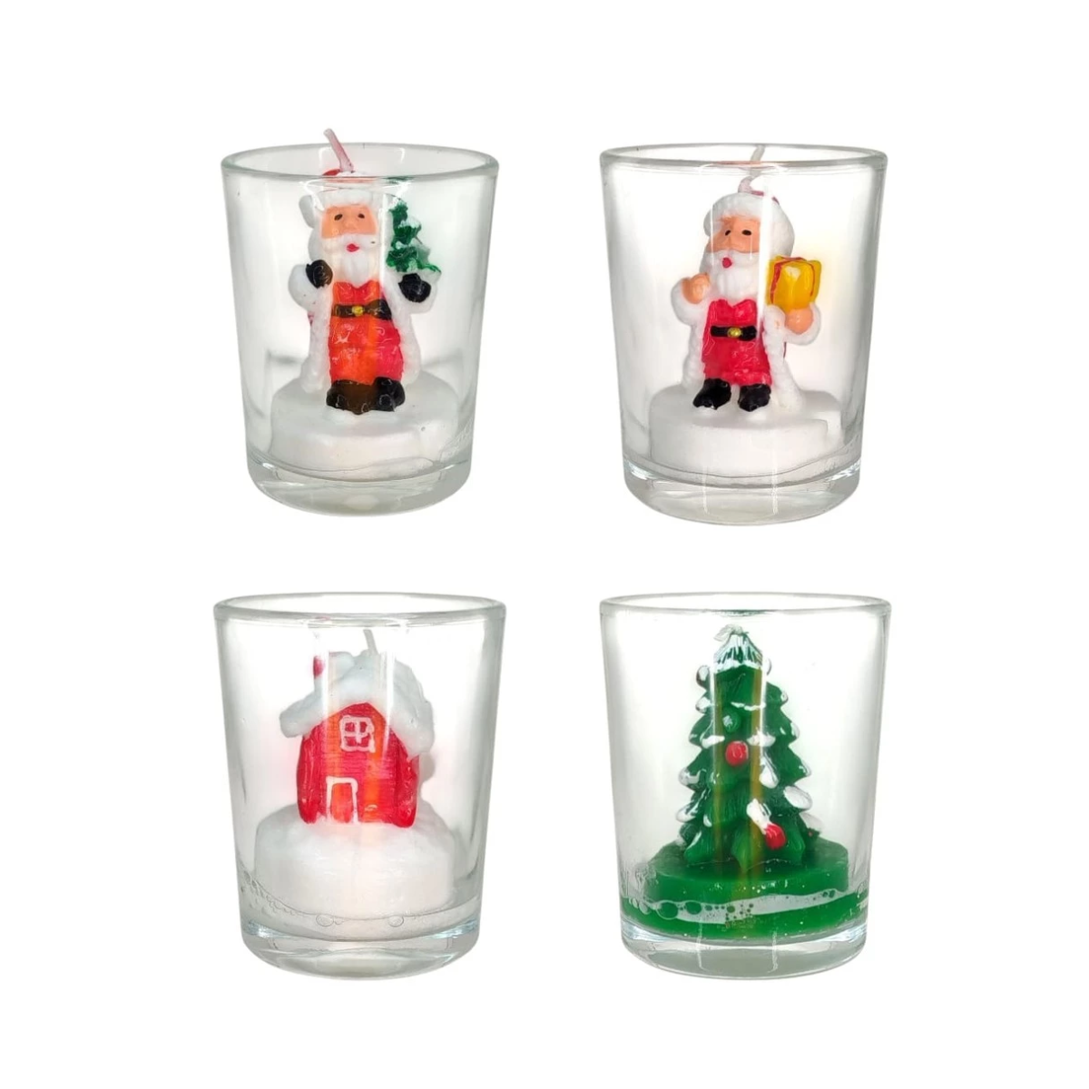 VELAS NATALINAS DECORATIVAS SORTIDO