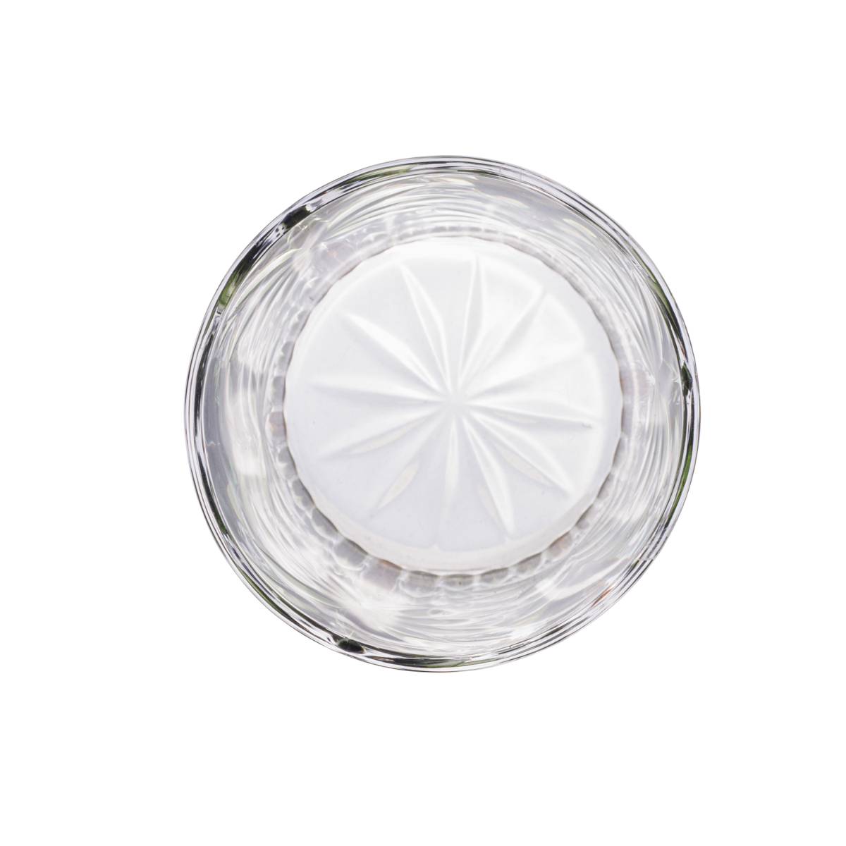 COPO BAIXO PALM TREE HANDPAINT 340ML CRISTAL ECOLOGICO