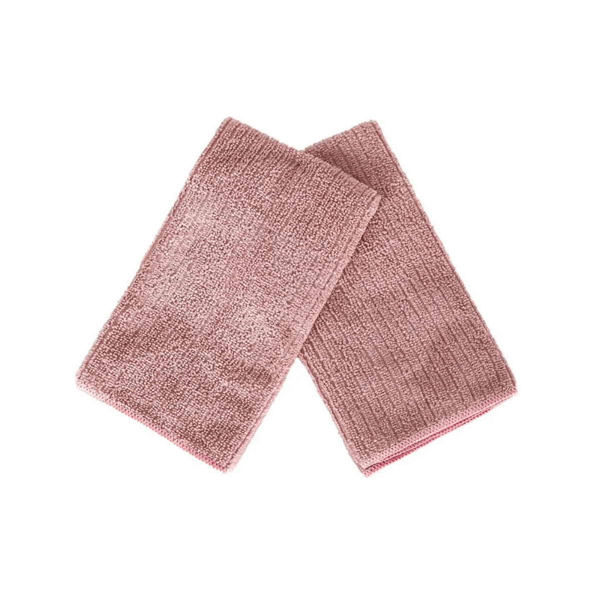 KIT PANO DE COPA MICROFIBRA 2 PEÇAS ROSE - 40CM X 48CM