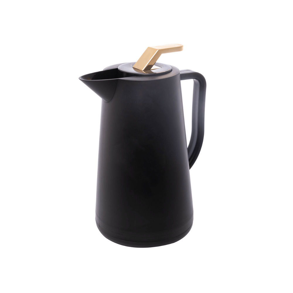 GARRAFA TERMICA DE PLASTICO ATENAS PRETA – 1L