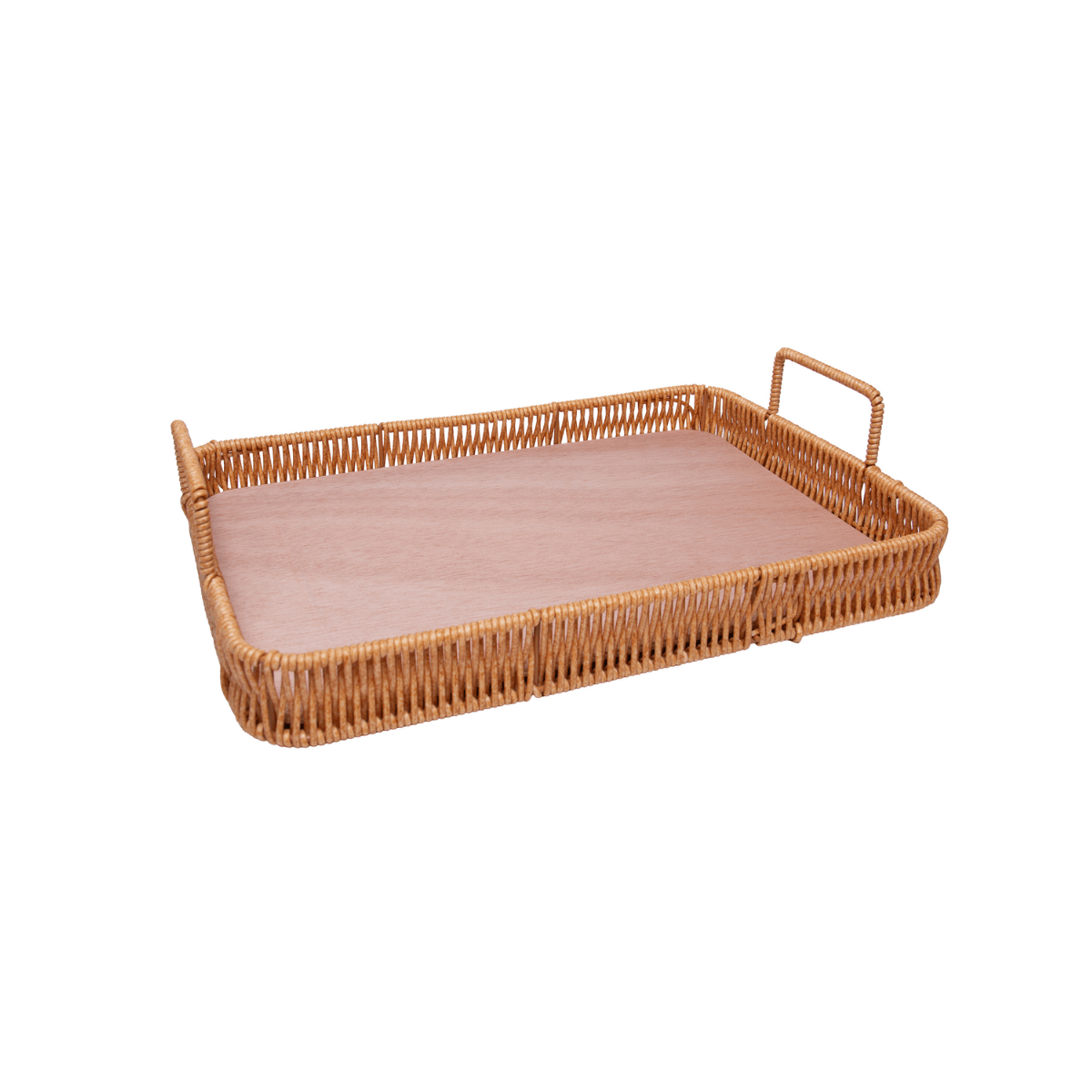 BANDEJA RETANGULAR COM ALCA KALI 35CM X 25CM X 4,5CM PLASTICO