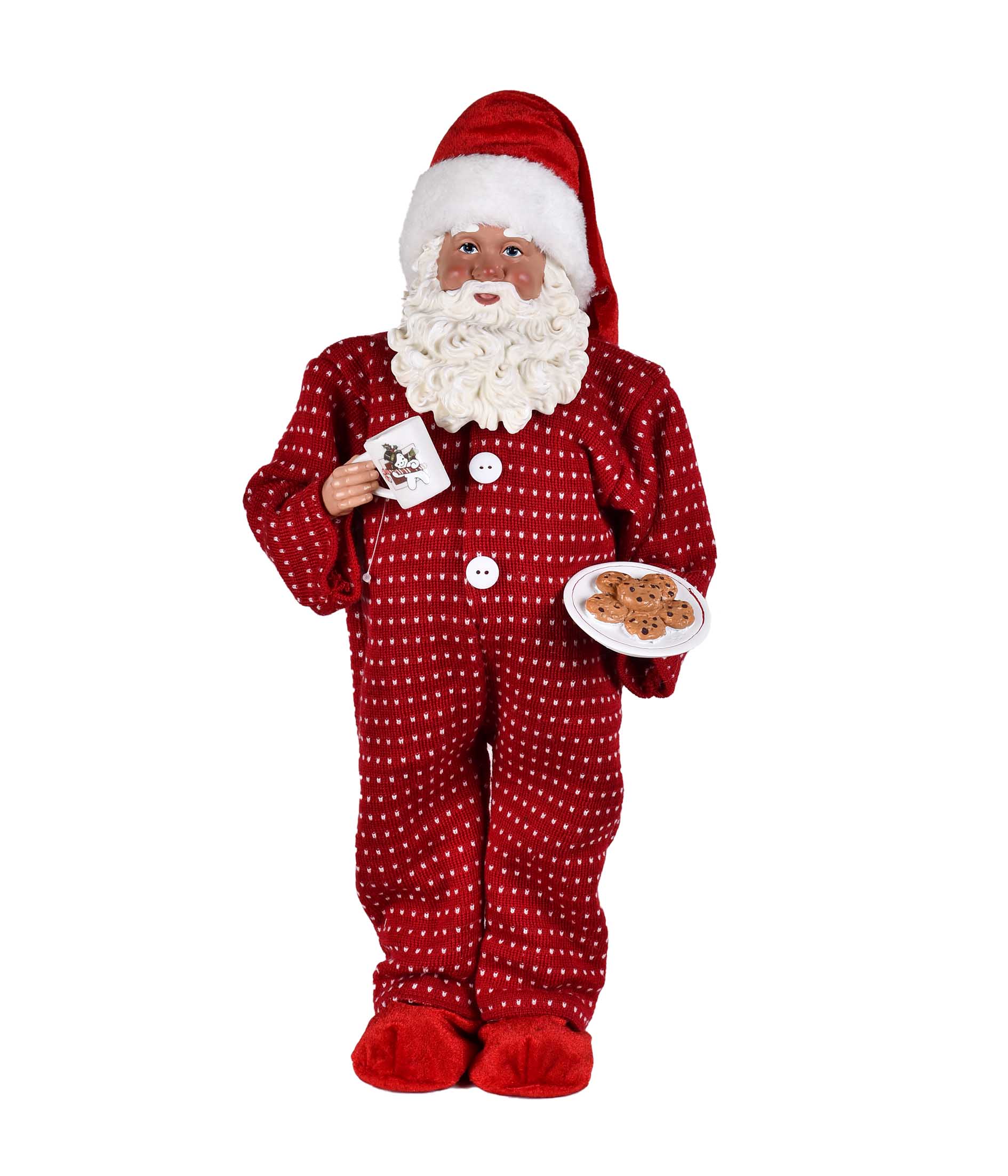 PAPAI NOEL COM PIJAMA 46CM