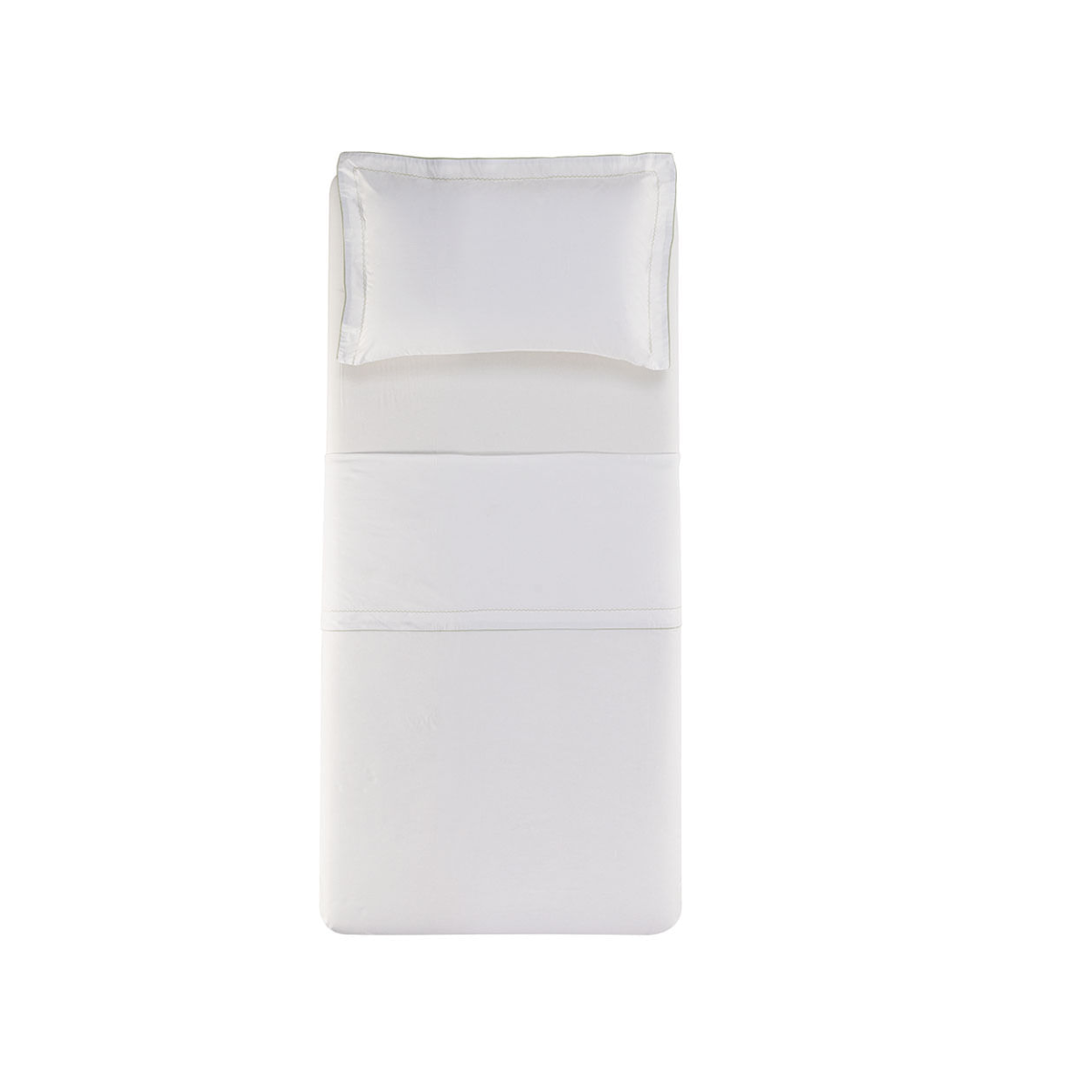 JOGO DE CAMA SOLTEIRO 3 PEÇAS BALI MENTA - 1,80M X 2,50M