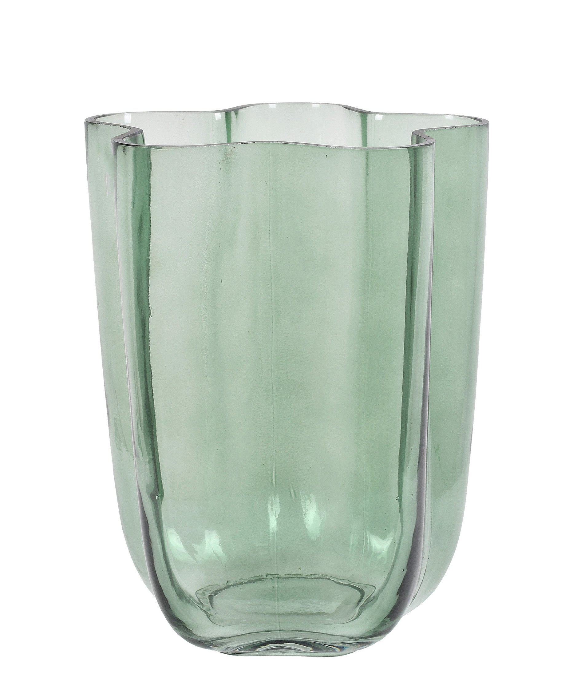 VASO DE VIDRO VERDE