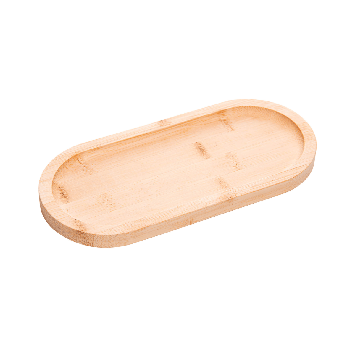 BANDEJA OVAL NATURE 28CM X 12CM X 1,5CM BAMBU
