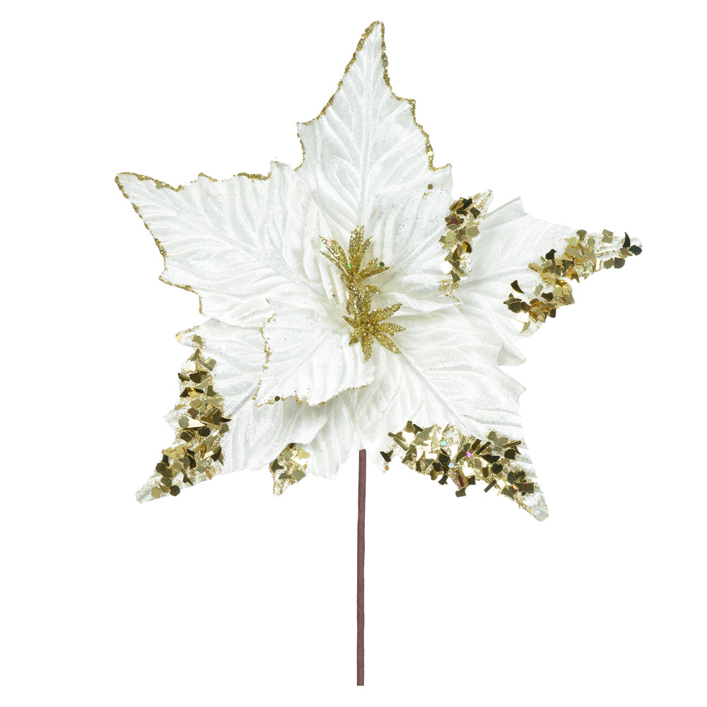 HASTE BICO DE PAPAGAIO BRANCO 42CM