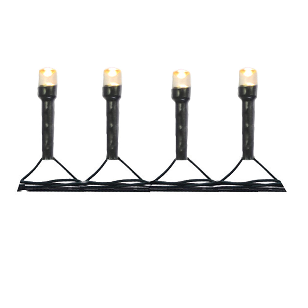 CORDÃO 15M 200LED BRANCO QUENTE 220V FIO VERDE