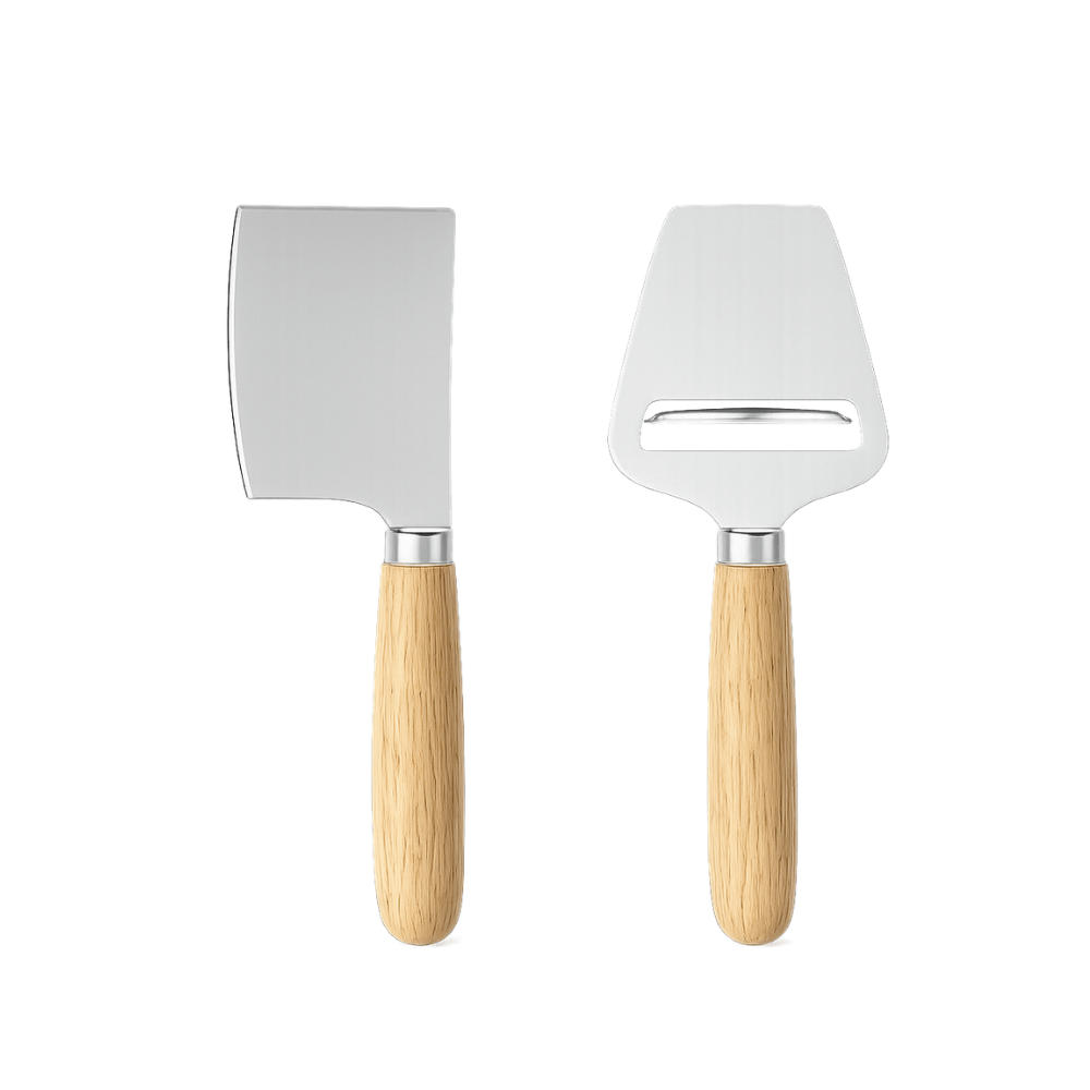 KIT FACAS PARA QUEIJO 2 PECAS