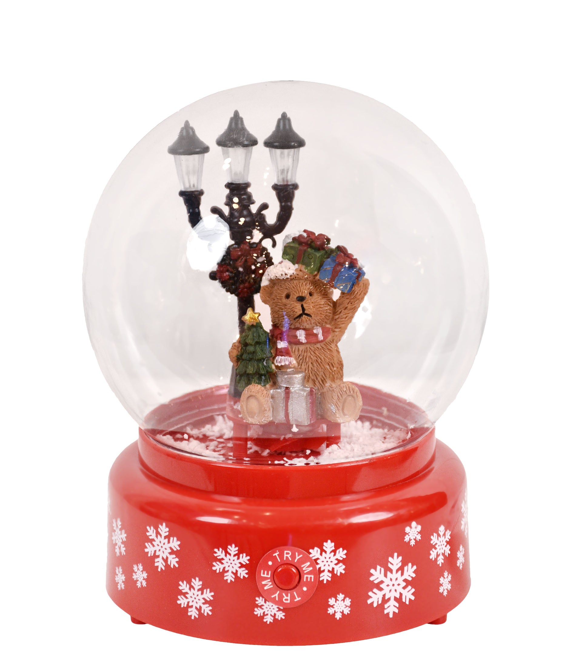 GLOBO NATAL URSO - 19CM
