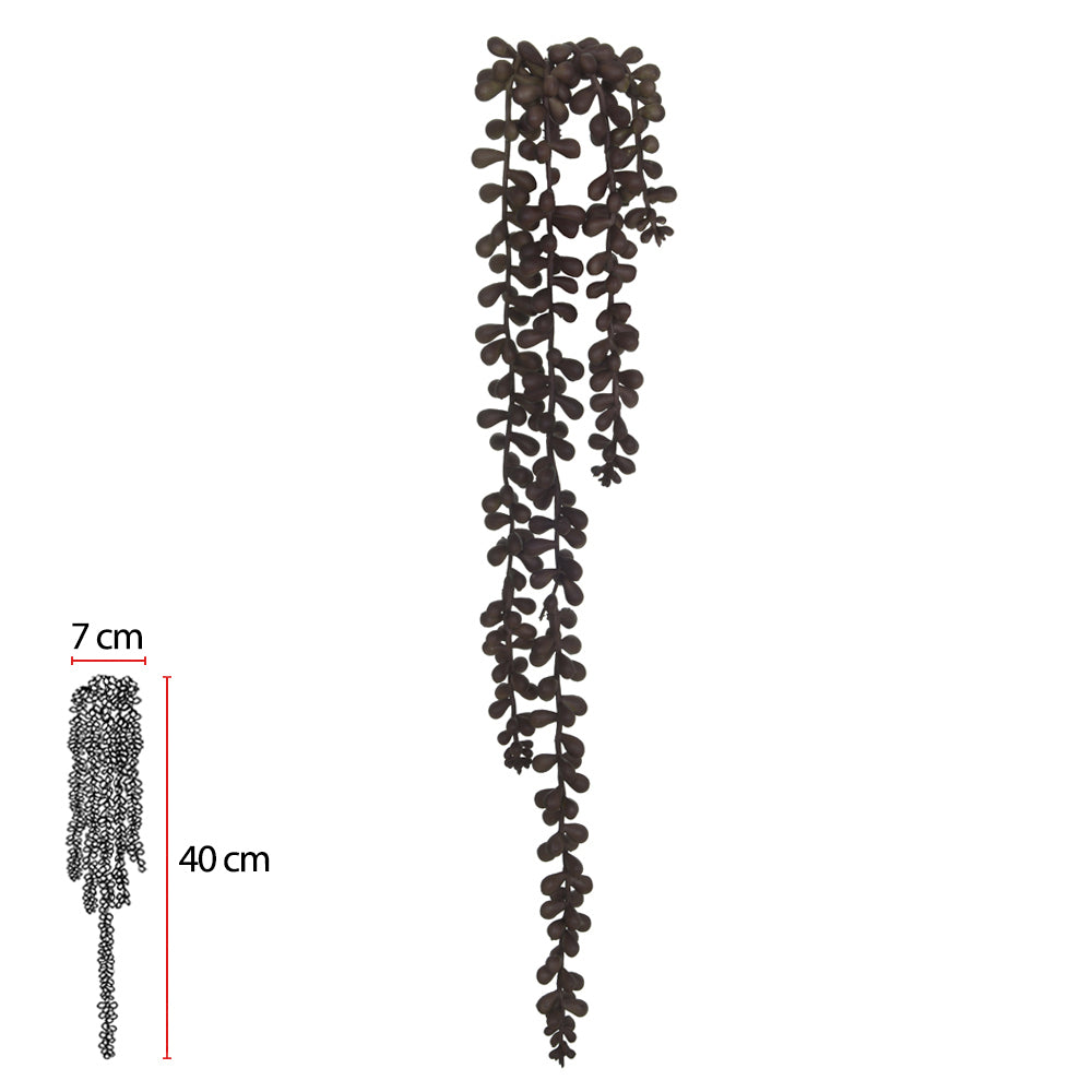 SUCULENTA SEDUM PENDURAR (MARRON OUTONO) 50CM