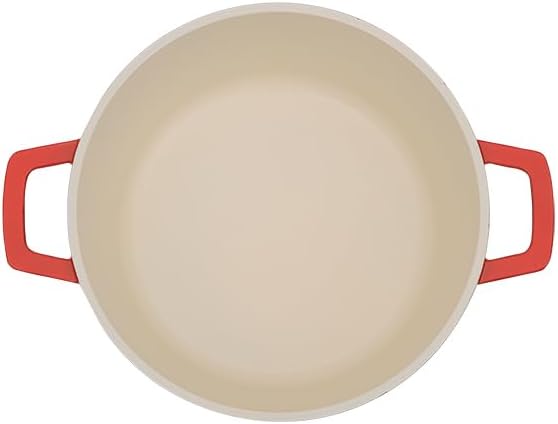 CAÇAROLA COM INDUÇAO AMALFI ROSSO 4,5L