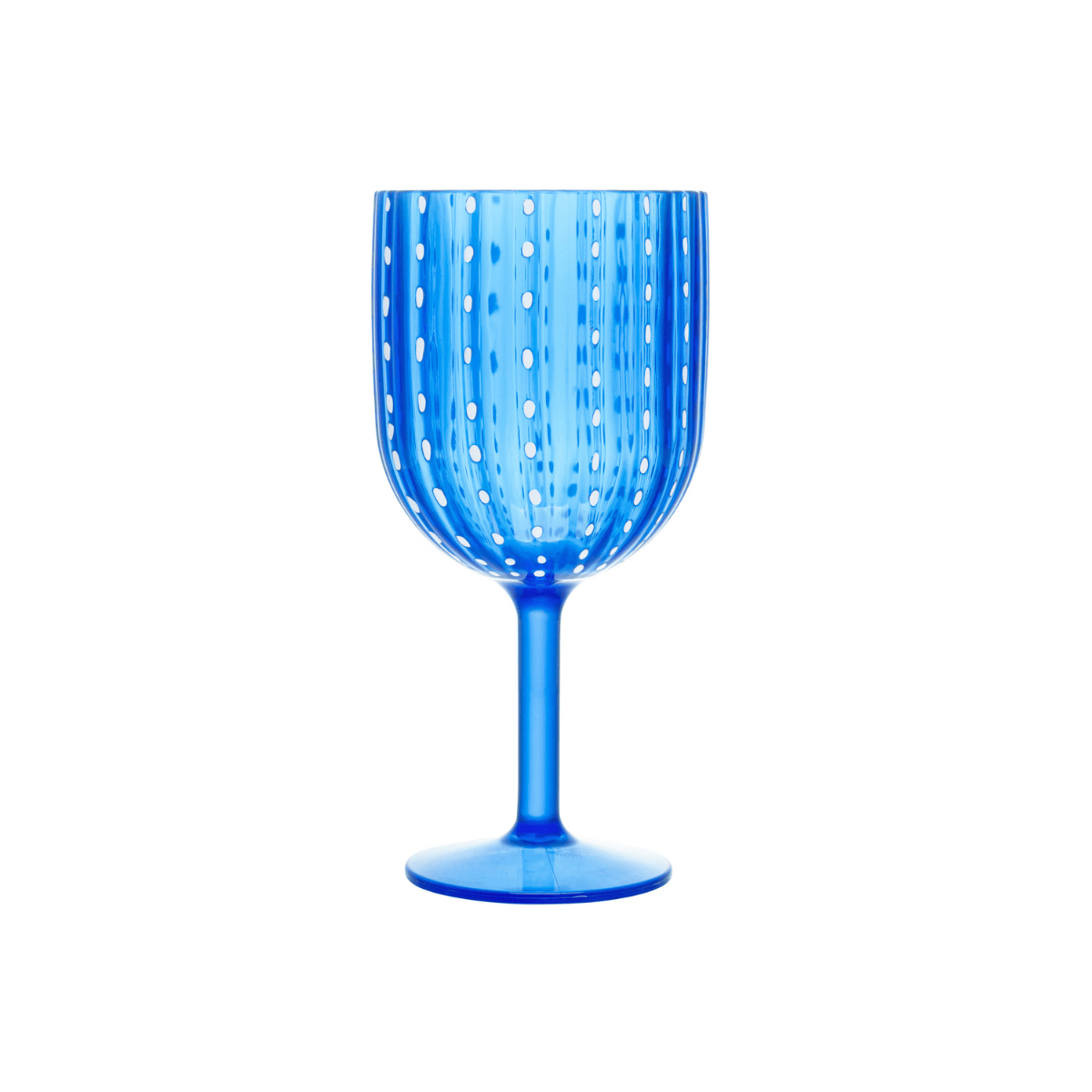 TACA DE ACRILICO ORQUIDEA AZUL - 350ML