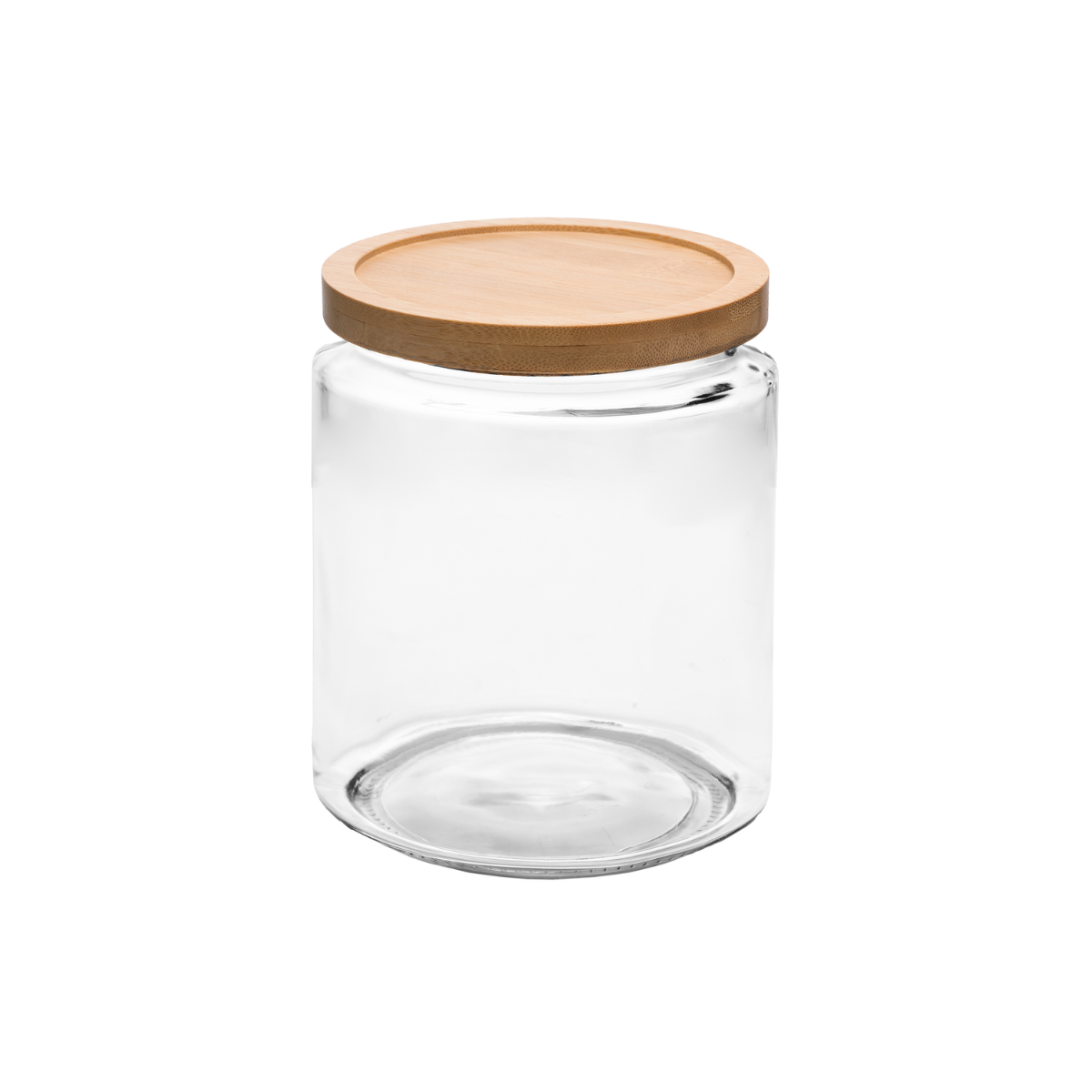 PORTA MANTIMENTO COM TAMPA DE BAMBU OASIS - 2L VIDRO