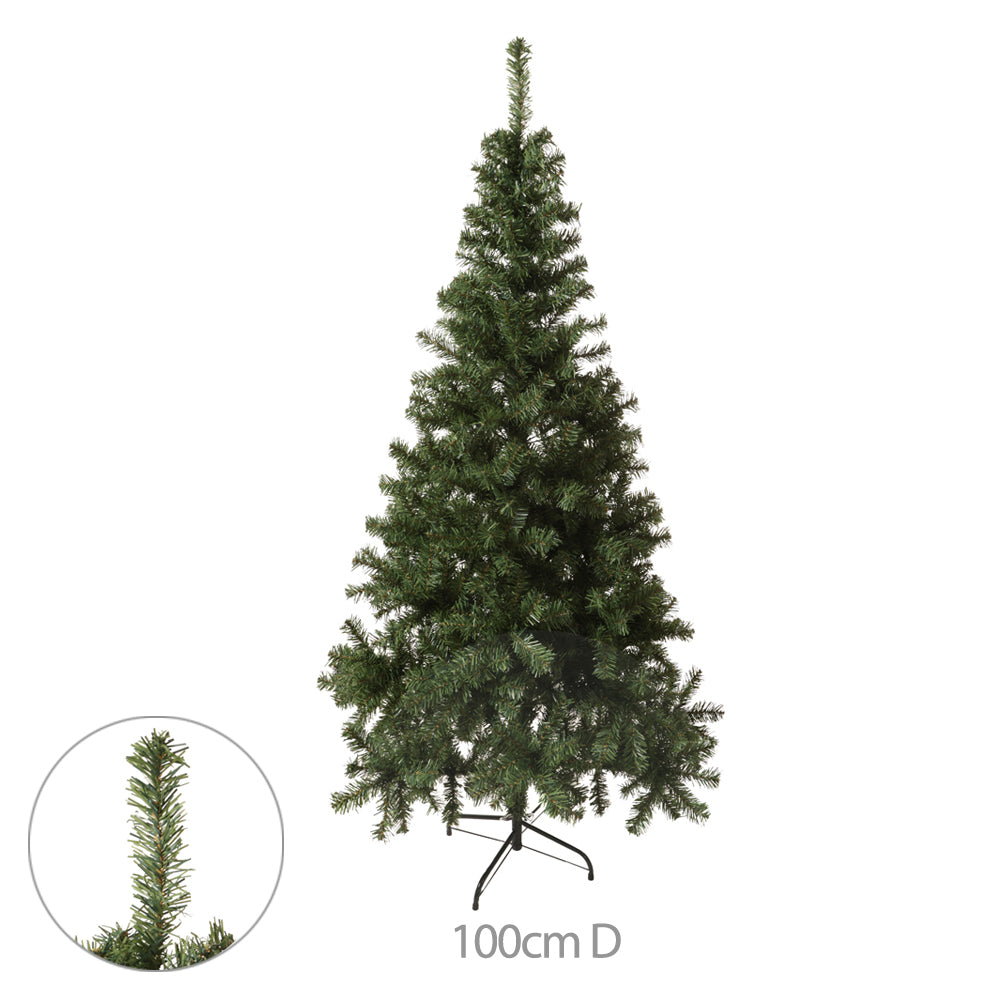ARVORE DE NATAL 1,80M 710 TIPS NEW FILADELFIA BASE METAL