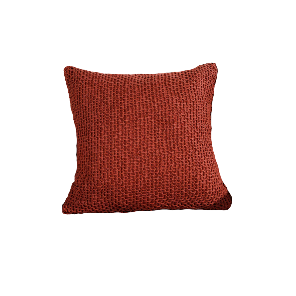 CAPA DE ALMOFADA ATACAMA 45CM x 45CM TELHA