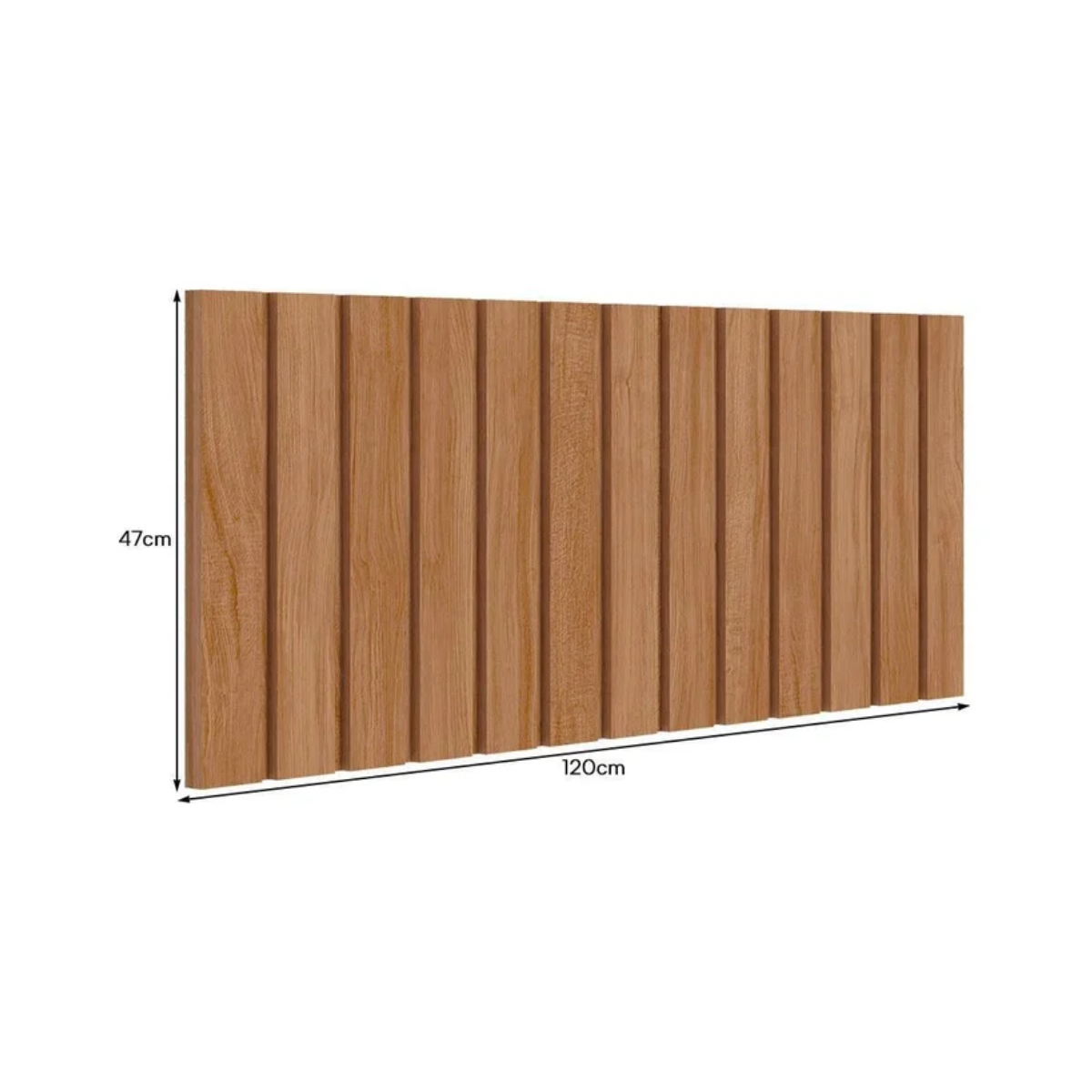 PAINEL RIPADO COZINHA 120CM - CINAMOMO