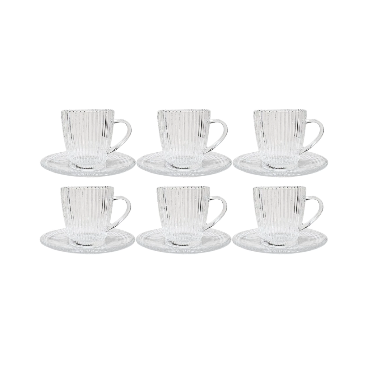 JOGO 6 XICARAS DE CAFE SLLEK