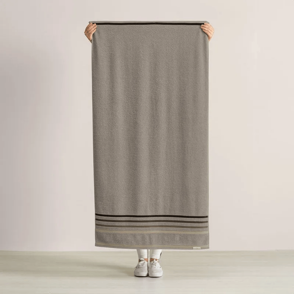 TOALHA DE BANHO FELPUDO LUMINA CINZA – 70CM X 1,40M