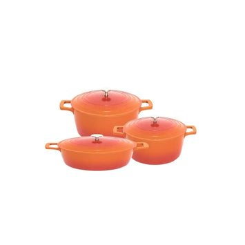 CONJUNTO 3 CAÇAROLAS COM INDUÇÃO AMALFI