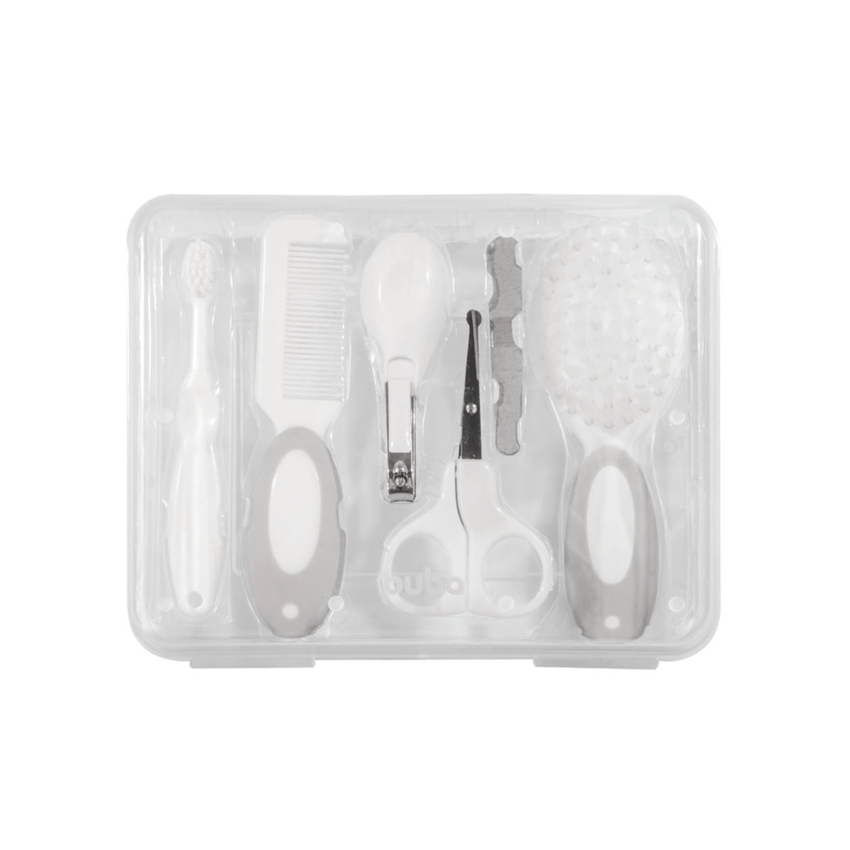 KIT CUIDADOS COM ESTOJO CINZA