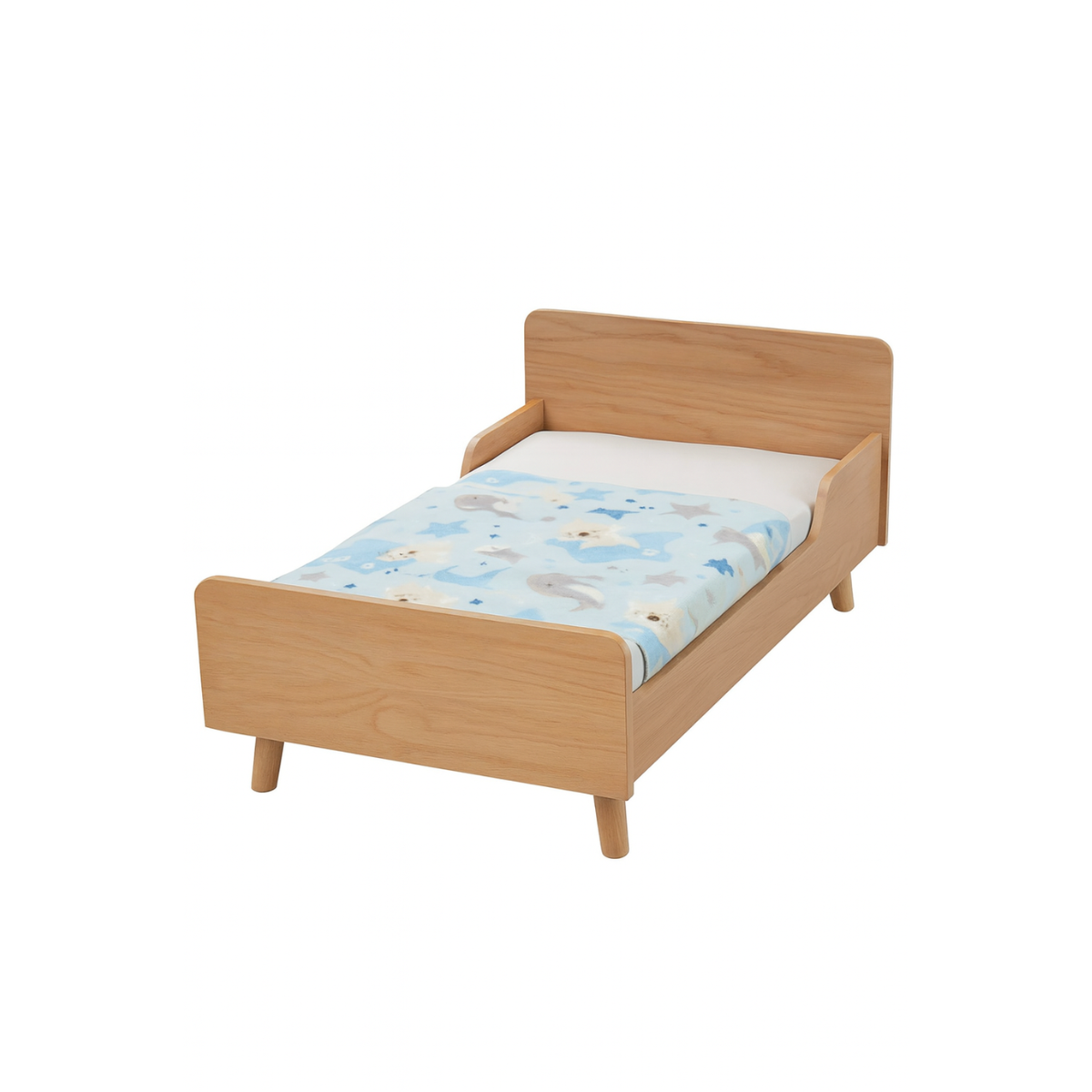 COBERTOR BABY FLANNEL NAC 90X110 COALA AZUL
