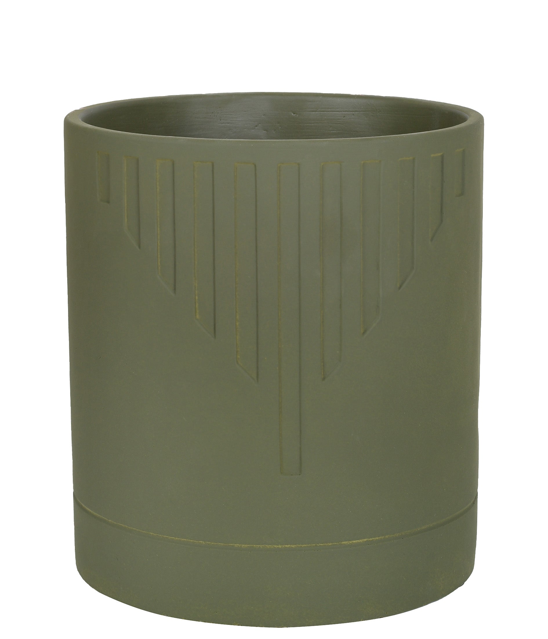 CACHEPOT EM CIMENTO MUSGO