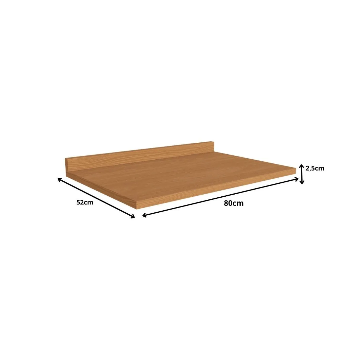 TAMPO PARA BALCÃO – CANELA – 80CM