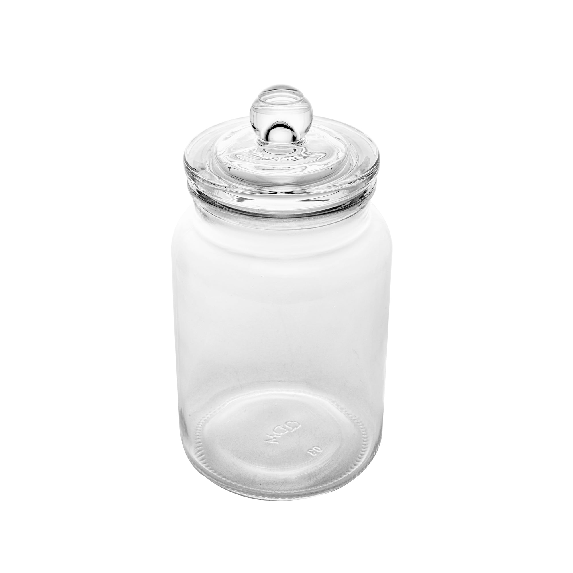 POTE DE VIDRO COM TAMPA ARENA - 1,1L