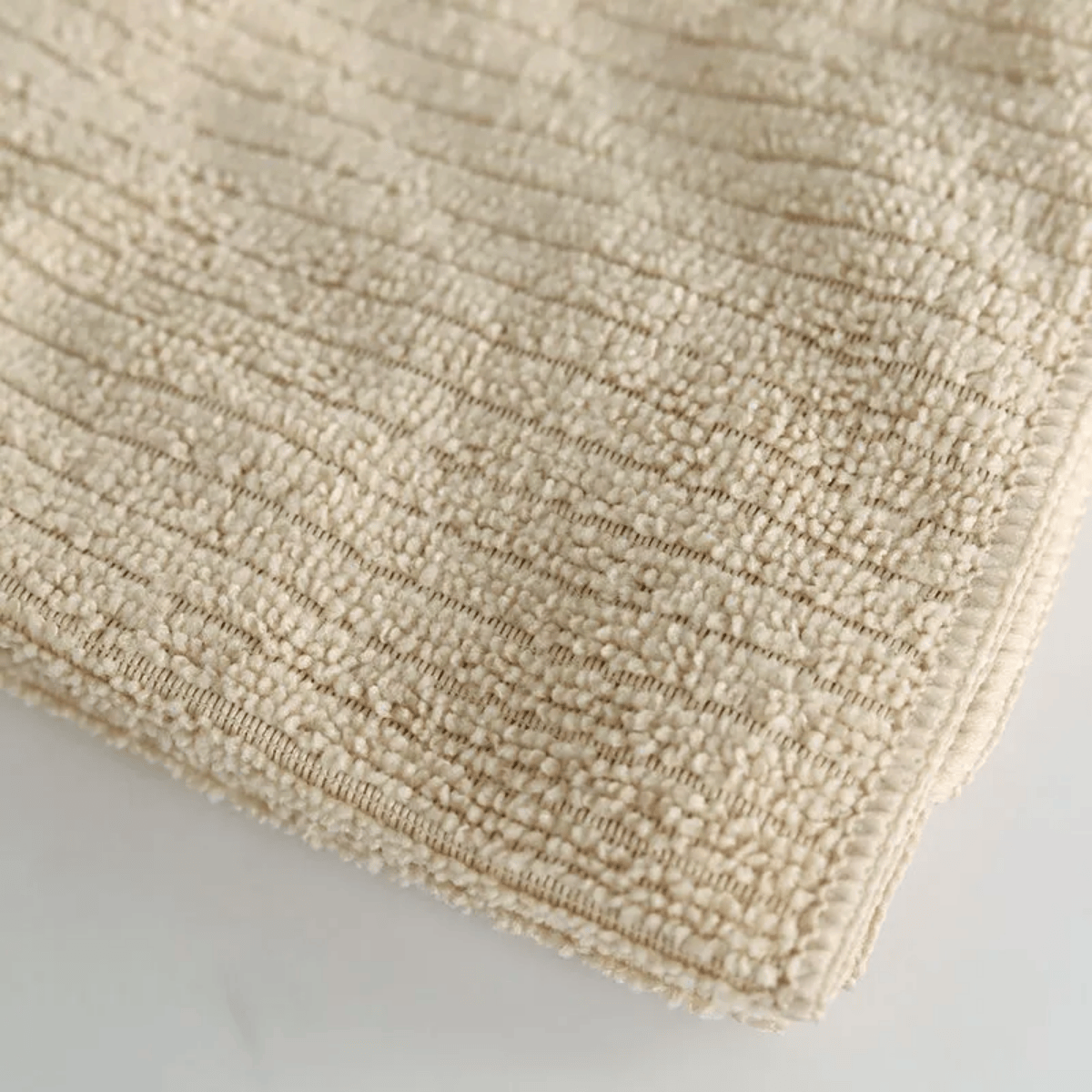 KIT PANO DE COPA MICROFIBRA 2 PEÇAS MARFIM - 40CM X 48CM