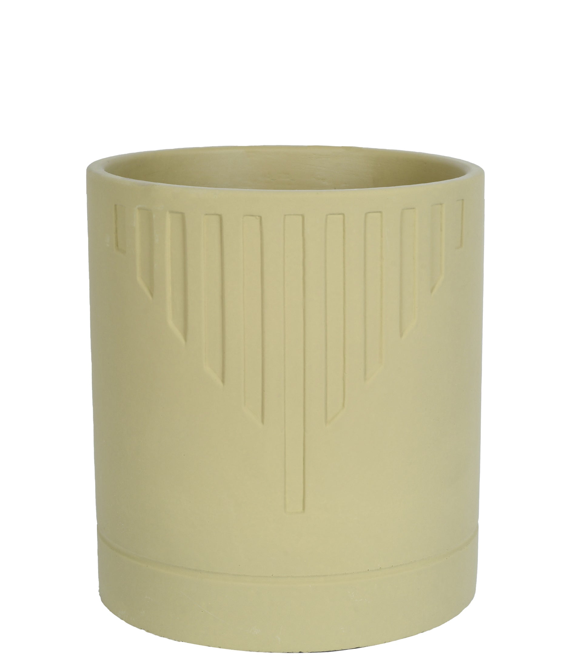 CACHEPOT EM CIMENTO OLIVA