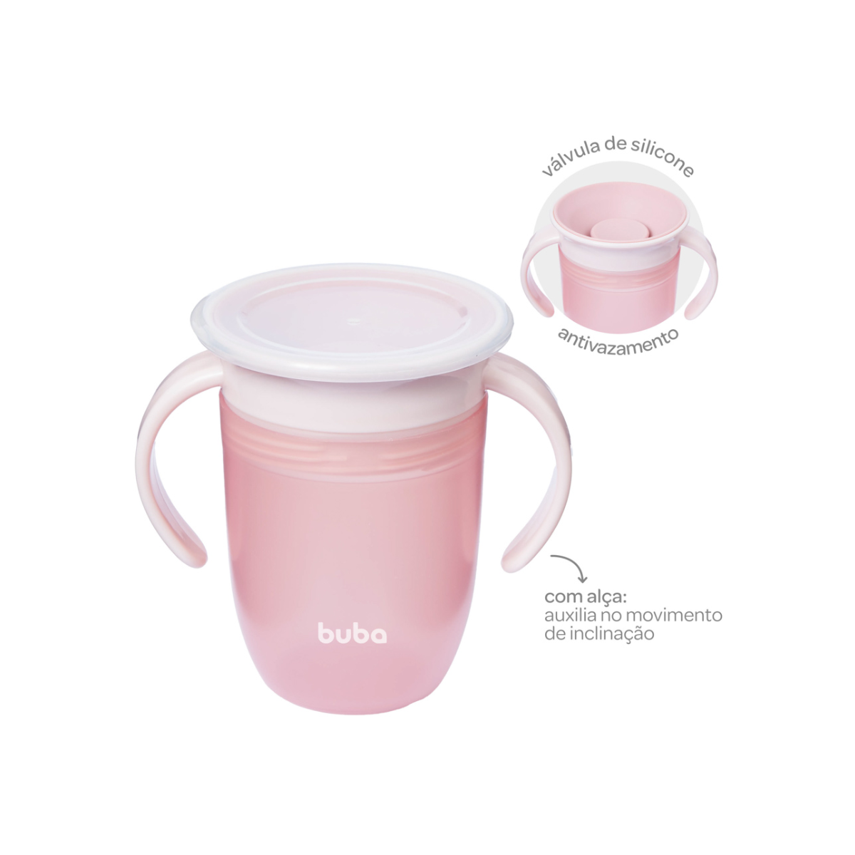 COPO DE TREINAMENTO ROSA