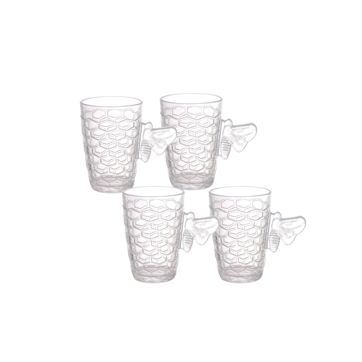CANECA VDO BEE TR 200ML 4PC