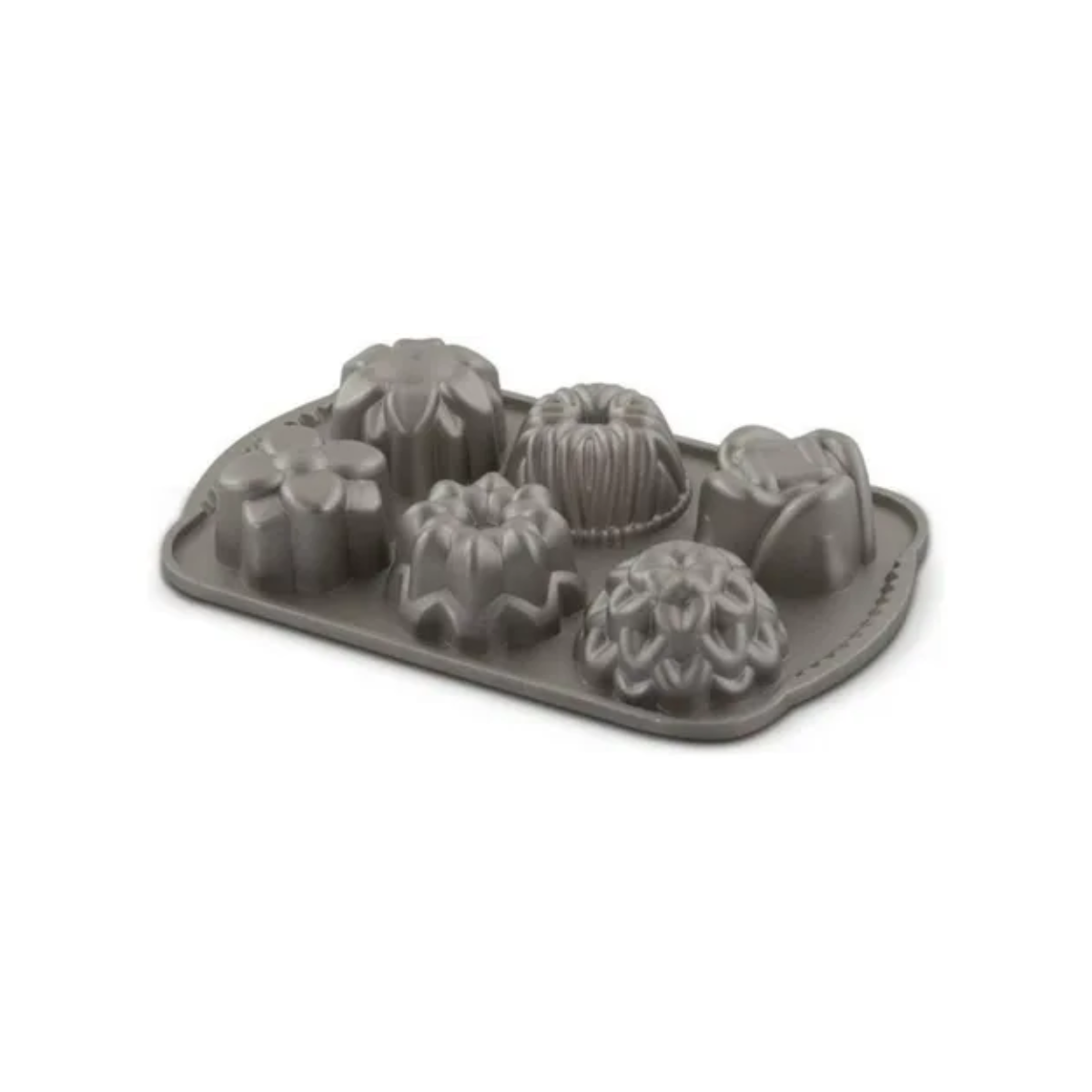 FORMA 6 MINI BOLOS DE ALUMÍNIO