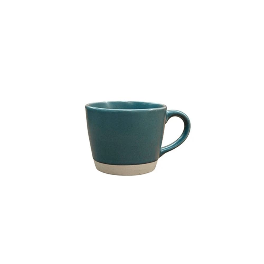 CANECA CAFFARO EM CERAMICA AZUL - 380ML