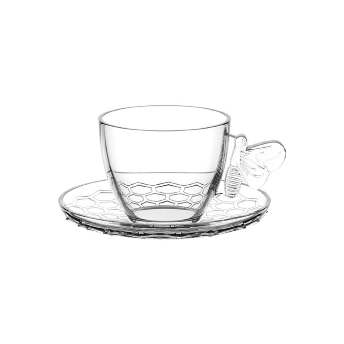 XICARA CAFE VDO BEE 80ML 4PC
