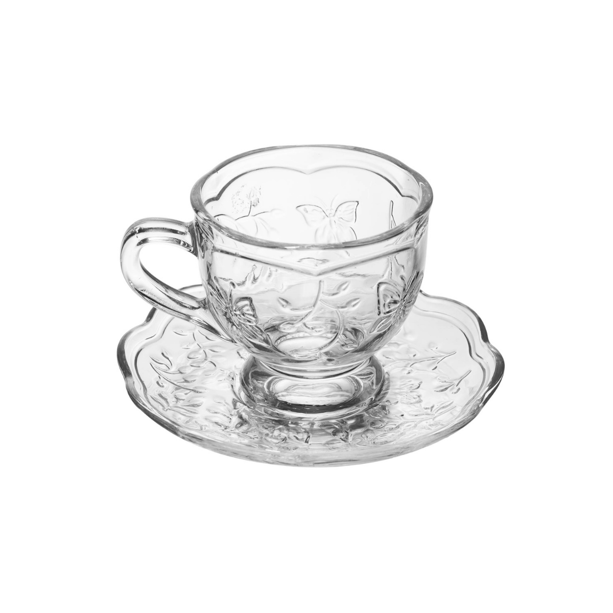 JOGO DE JANTAR 20 PECAS NEW BUTTERFLY CRISTAL ECOLOGICO