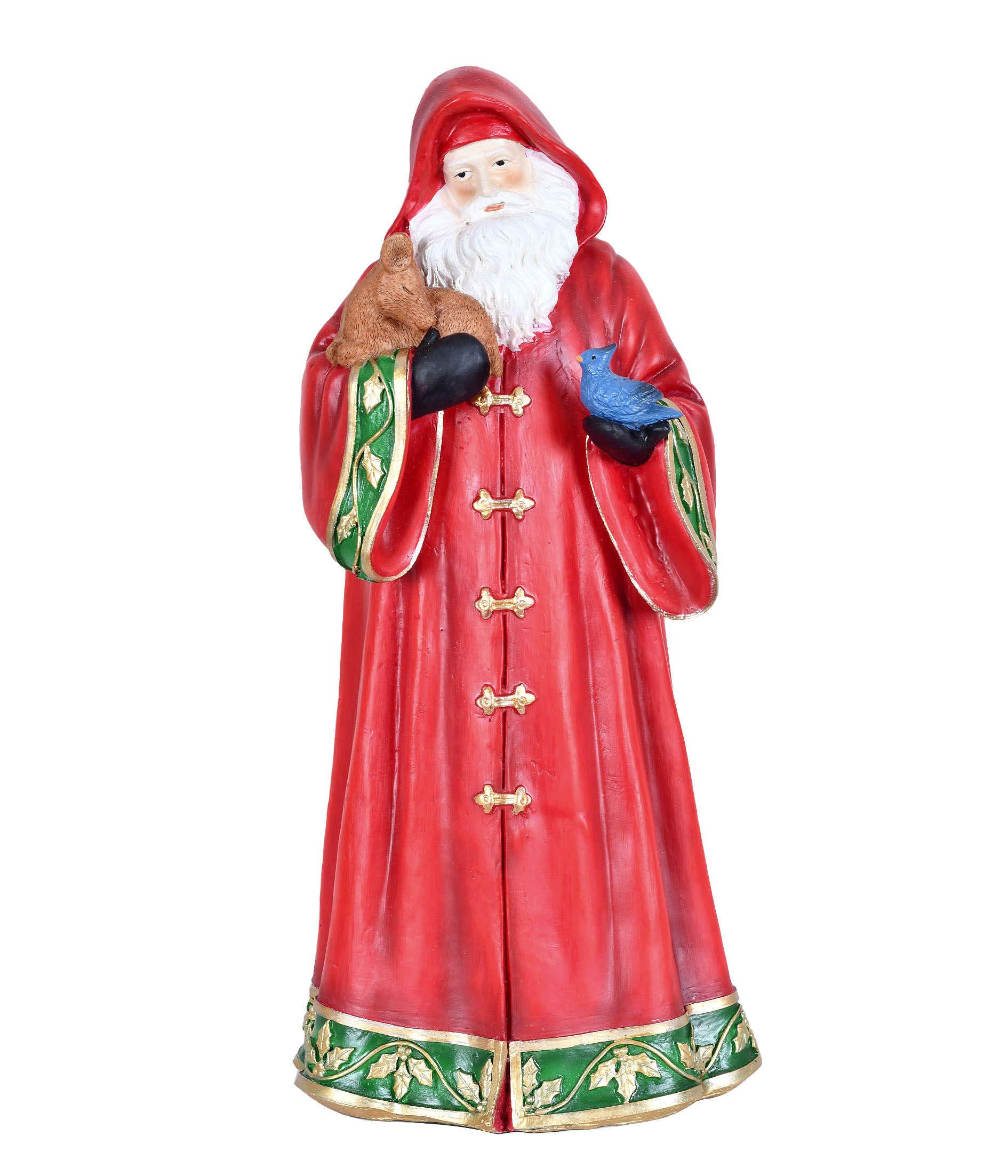 ADORNO NATALINO PAPAI NOEL COM MANTO