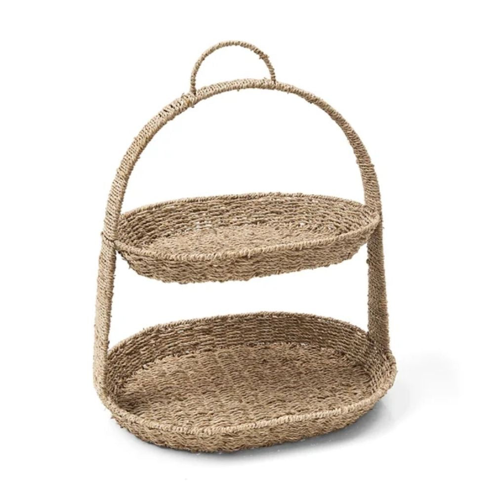 CESTA DUPLA FIBER COM ALÇA