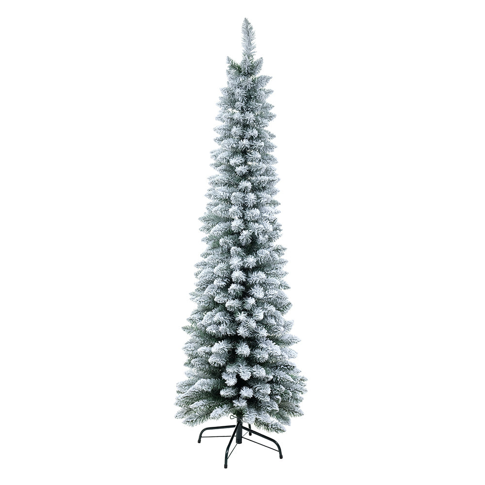 ARVORE NATAL BOSTON SLIM NEVADA 200 TIPS C/BASE METAL 1,2 METRS